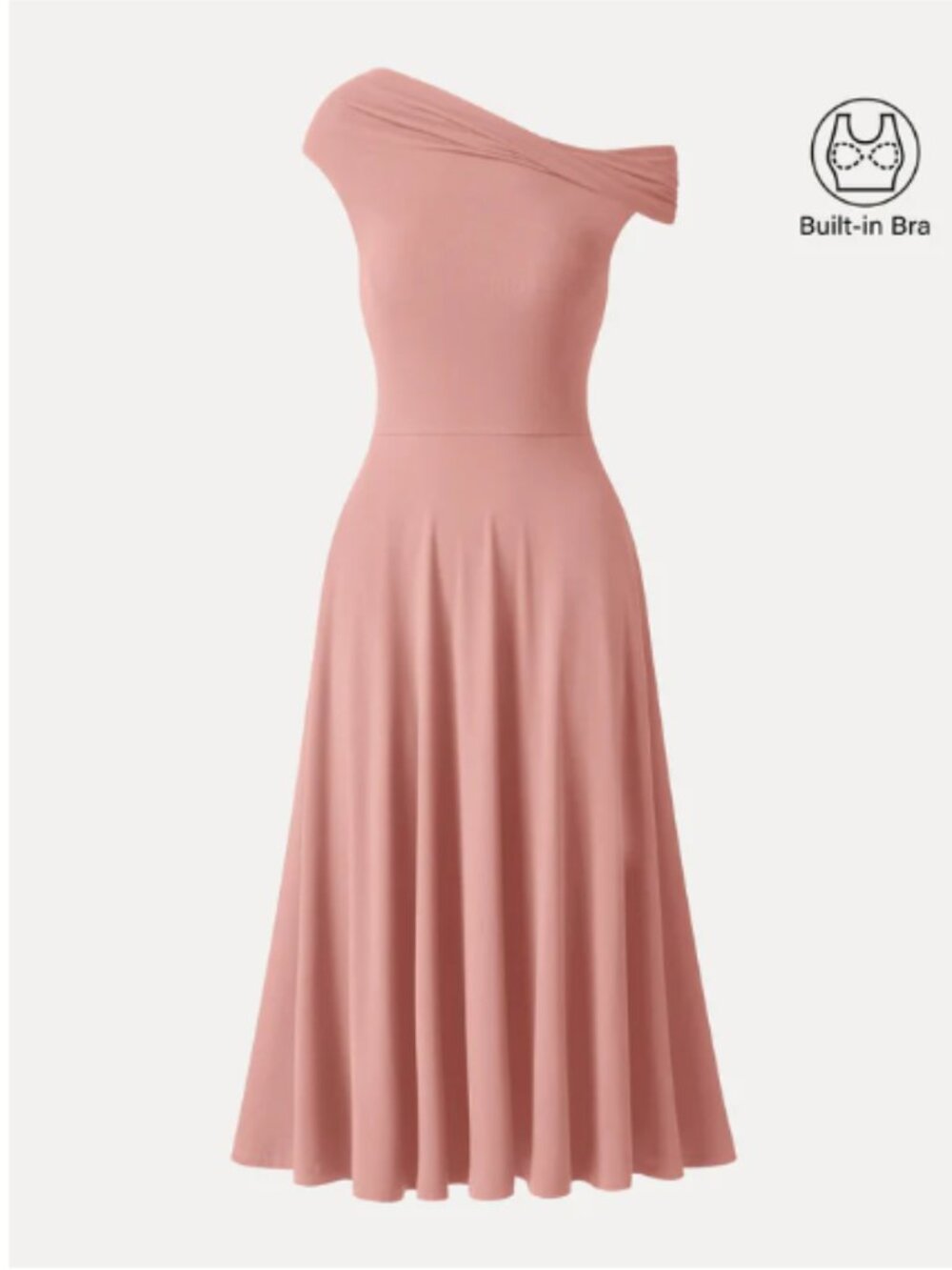 OGL SkinKiss Multi-Wear Midi Bra Dress with Pockets